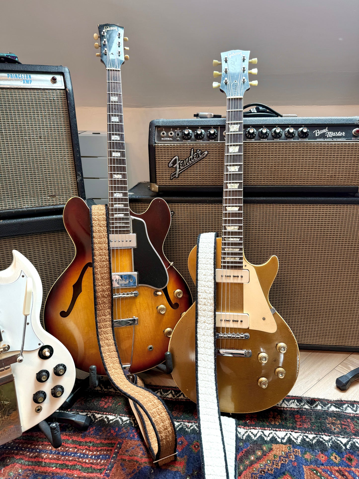 Brown 'Sherpa' Guitar/Bass Hippie Strap