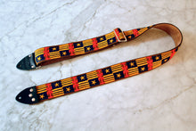Load image into Gallery viewer, &#39;Anchors &amp; Stars&#39; Guitar/Bass Hippie Strap
