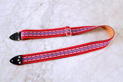 Ruby 'Boho' Guitar/Bass Hippie Strap
