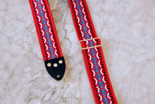 Load image into Gallery viewer, Ruby &#39;Boho&#39; Guitar/Bass Hippie Strap
