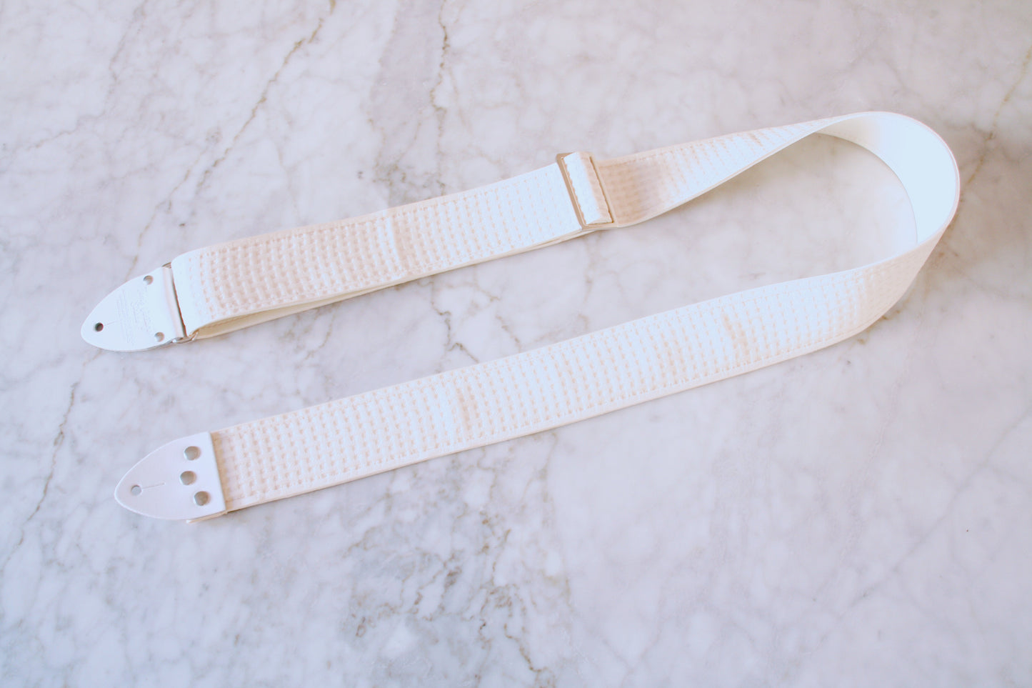 White 'Dragon' Jimmy Page Guitar/Bass Hippie Strap