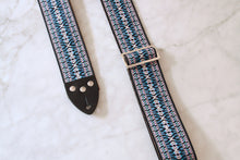 Load image into Gallery viewer, Black &#39;Maco&#39; Guitar/Bass Hippie Strap
