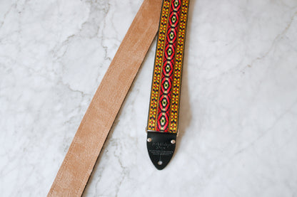 'Boho' Guitar/Bass Hippie Strap