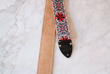 Load image into Gallery viewer, Cardinal &#39;Dresden&#39; Guitar/Bass Hippie Strap
