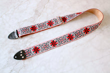 Load image into Gallery viewer, Cardinal &#39;Dresden&#39; Guitar/Bass Hippie Strap
