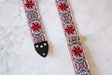 Load image into Gallery viewer, Cardinal &#39;Dresden&#39; Guitar/Bass Hippie Strap

