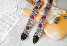 Load image into Gallery viewer, Cardinal &#39;Dresden&#39; Guitar/Bass Hippie Strap
