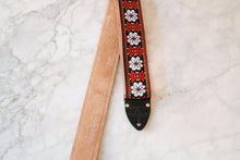 Load image into Gallery viewer, White &#39;Haze&#39; Guitar/Bass Hippie Strap
