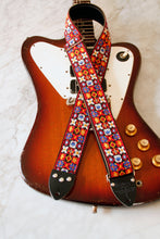 Load image into Gallery viewer, Ruby &#39;Woodstock&#39; Guitar/Bass Hippie Strap
