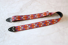 Load image into Gallery viewer, Ruby &#39;Woodstock&#39; Guitar/Bass Hippie Strap

