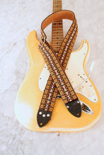 Load image into Gallery viewer, Brown &#39;Maco&#39; Guitar/Bass Hippie Strap
