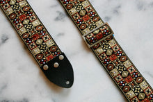 Load image into Gallery viewer, Gold &#39;Woodstock&#39; Guitar Bass Hippie Strap
