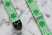 Load image into Gallery viewer, White &#39;Dresden&#39; Guitar/Bass Hippie Strap

