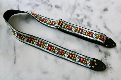 Green 'Ufo' Guitar/Bass Hippie Strap