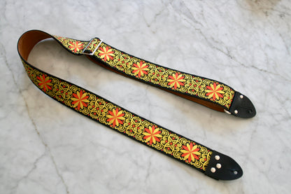 Gold 'Dresden' Guitar/Bass Hippie Strap