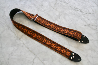 Caramel 'Crossroads' Guitar/Bass Hippie Strap