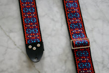 Load image into Gallery viewer, Purple &#39;Monterey&#39; Guitar/Bass Hippie Strap
