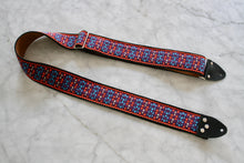 Load image into Gallery viewer, Purple &#39;Monterey&#39; Guitar/Bass Hippie Strap
