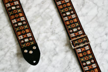 Load image into Gallery viewer, Rust &#39;Woodstock&#39; Guitar Bass Hippie Strap
