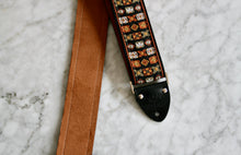 Load image into Gallery viewer, Rust &#39;Woodstock&#39; Guitar Bass Hippie Strap
