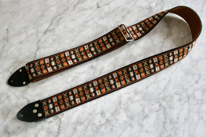 Rust 'Woodstock' Guitar Bass Hippie Strap