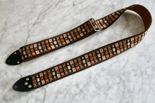 Load image into Gallery viewer, Rust &#39;Woodstock&#39; Guitar Bass Hippie Strap
