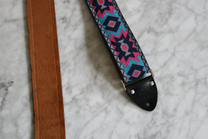 Gray 'Apache' Guitar/Bass Hippie Strap