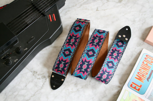 Gray 'Apache' Guitar/Bass Hippie Strap