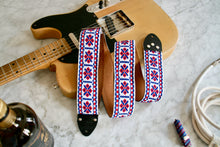 Load image into Gallery viewer, USA &#39;Crossroads&#39; Guitar/Bass Hippie Strap
