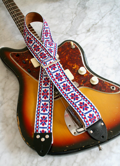 USA 'Crossroads' Guitar/Bass Hippie Strap