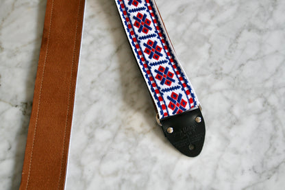 USA 'Crossroads' Guitar/Bass Hippie Strap