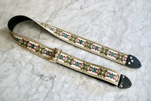 Load image into Gallery viewer, White &#39;Mojave&#39; Guitar/Bass Hippie Strap
