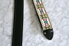 Load image into Gallery viewer, White &#39;Mojave&#39; Guitar/Bass Hippie Strap
