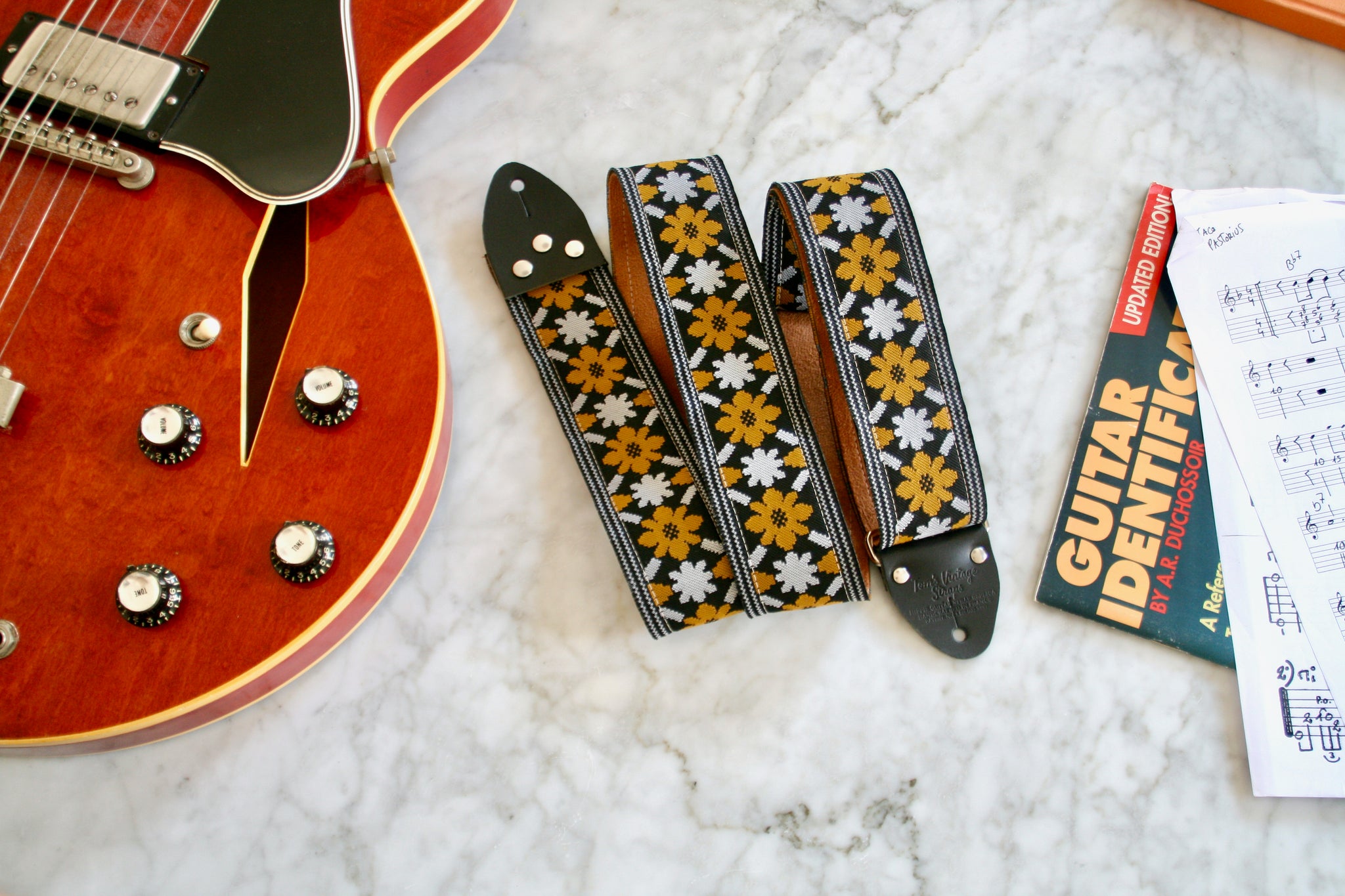 Hippy guitar strap deals