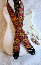 Load image into Gallery viewer, Yellow &#39;Haze&#39; Guitar/Bass Hippie Strap
