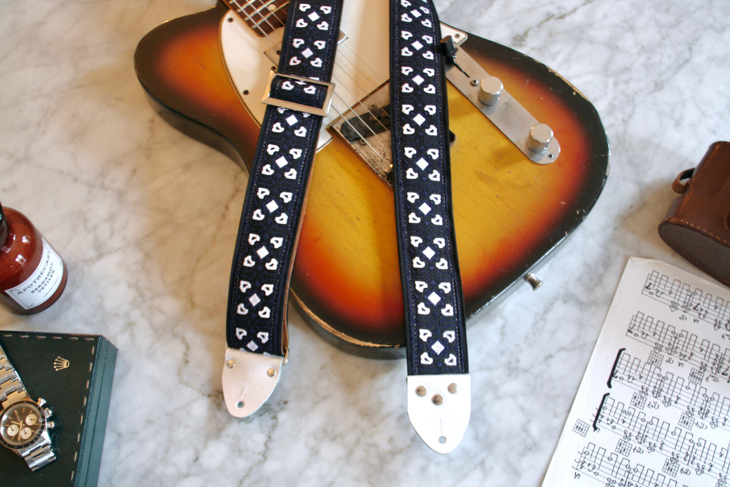 Indigo 'Fillmore' Guitar/Bass Hippie Strap