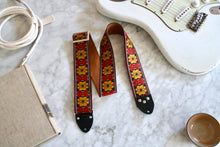Load image into Gallery viewer, Yellow &#39;Haze&#39; Guitar/Bass Hippie Strap

