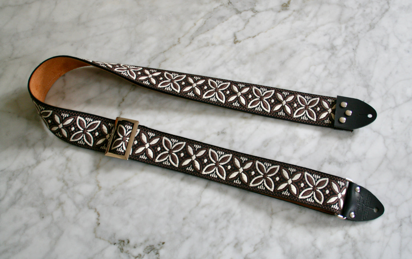 Gray 'Beck' Guitar/Bass Hippie Strap