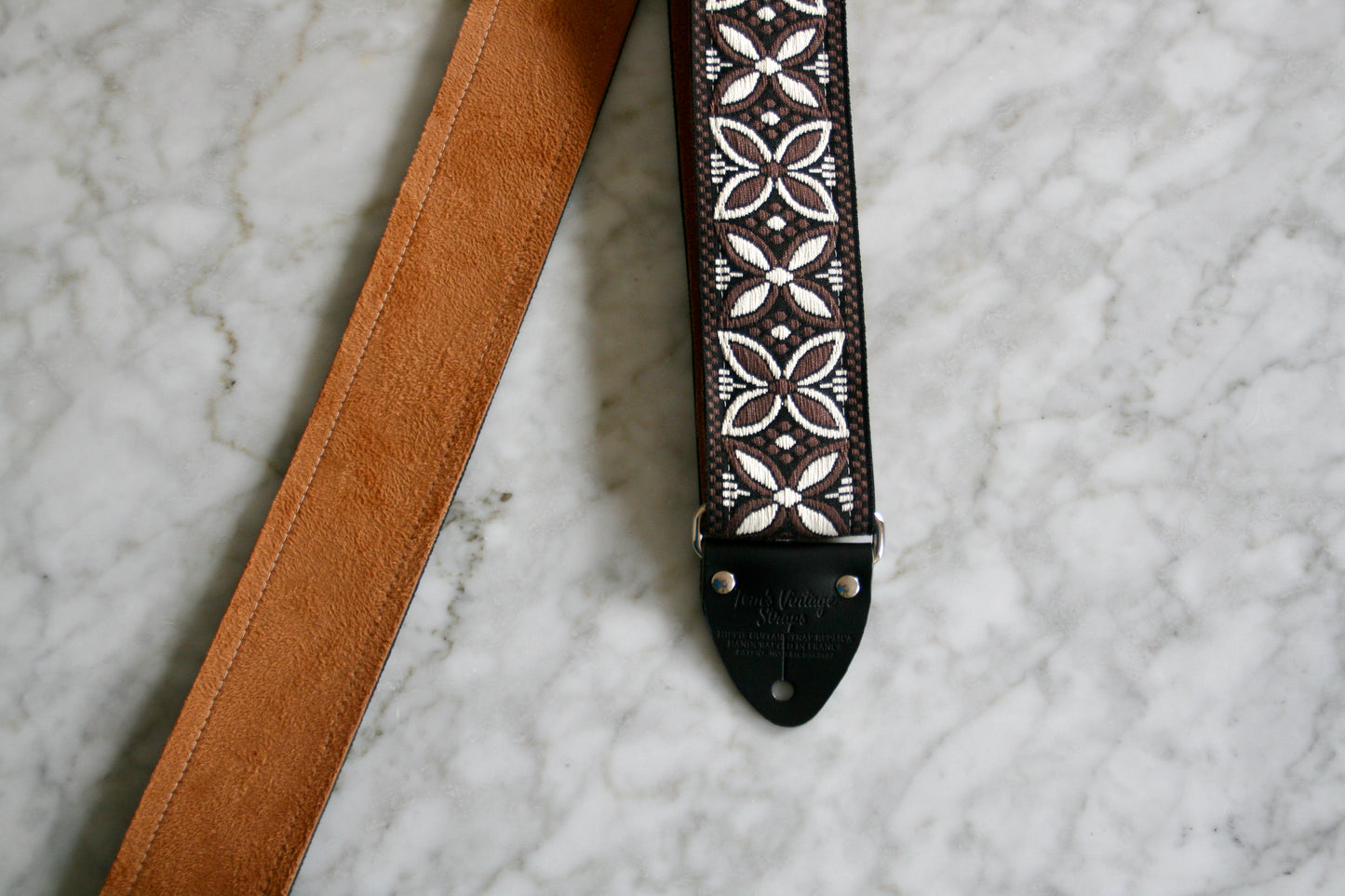Gray 'Beck' Guitar/Bass Hippie Strap