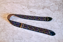 Load image into Gallery viewer, Purple &#39;Woodstock&#39; Guitar Bass Hippie Strap
