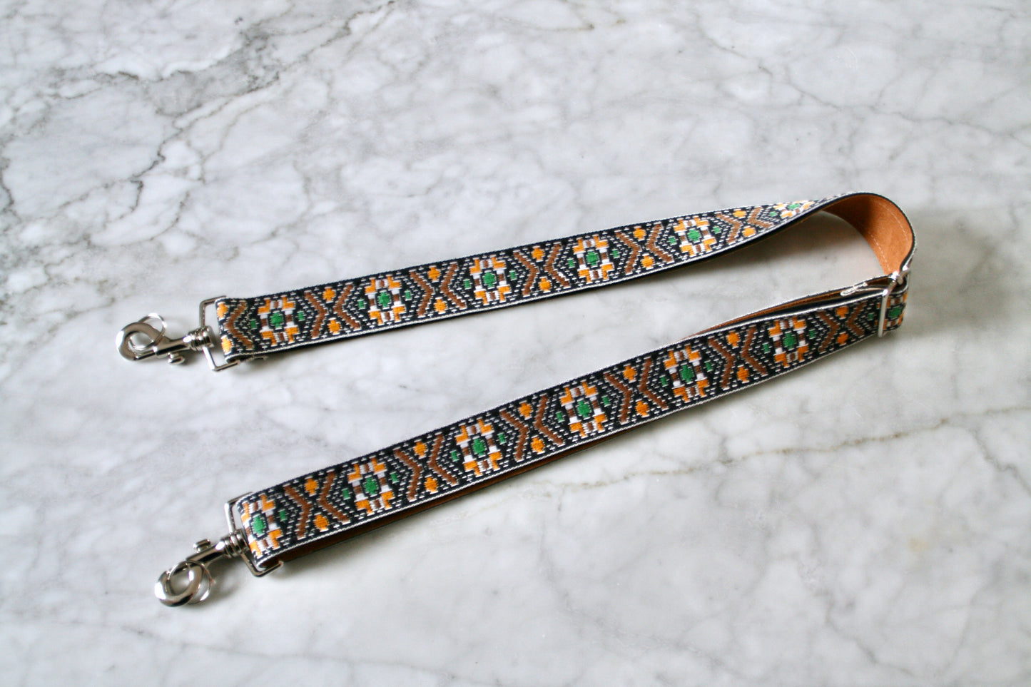 Black 'Inca' Hippie Camera / Bag Strap