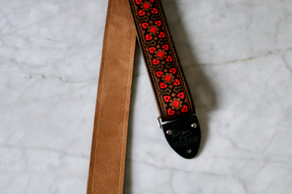 Ruby 'Fillmore' Guitar/Bass Hippie Strap