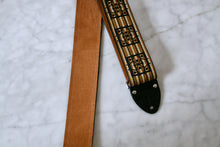 Load image into Gallery viewer, Gold &#39;Club&#39; Guitar/Bass Hippie Strap

