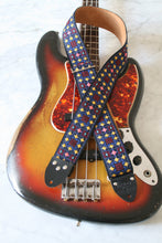 Load image into Gallery viewer, Indigo &#39;Virginia&#39; Guitar/Bass Hippie Strap
