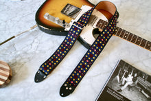 Load image into Gallery viewer, Indigo &#39;Virginia&#39; Guitar/Bass Hippie Strap
