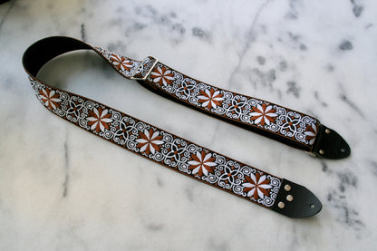 Brown 'Dresden' Guitar/Bass Hippie Strap