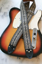 Load image into Gallery viewer, Gray &#39;Navarro&#39; Guitar/Bass Hippie Strap
