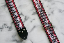 Load image into Gallery viewer, Purple &#39;Haida&#39; Guitar/Bass Hippie Strap

