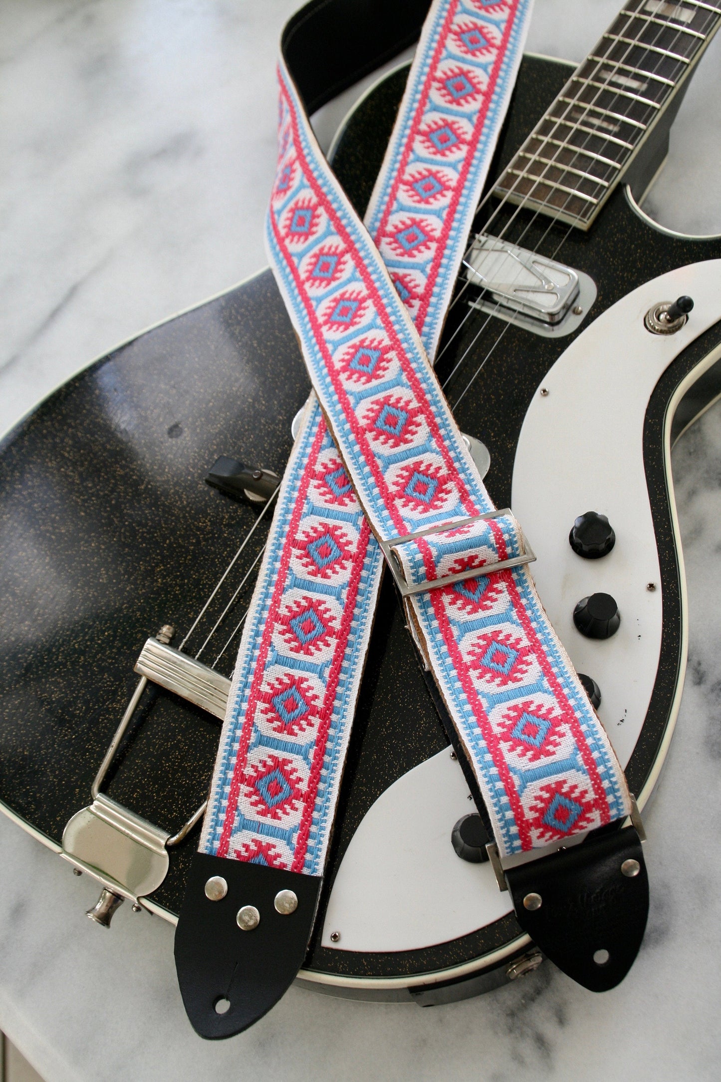 Pastel 'Pillars' Guitar/Bass Hippie Strap
