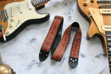 Load image into Gallery viewer, Caramel &#39;Fillmore&#39; Guitar/Bass Hippie Strap
